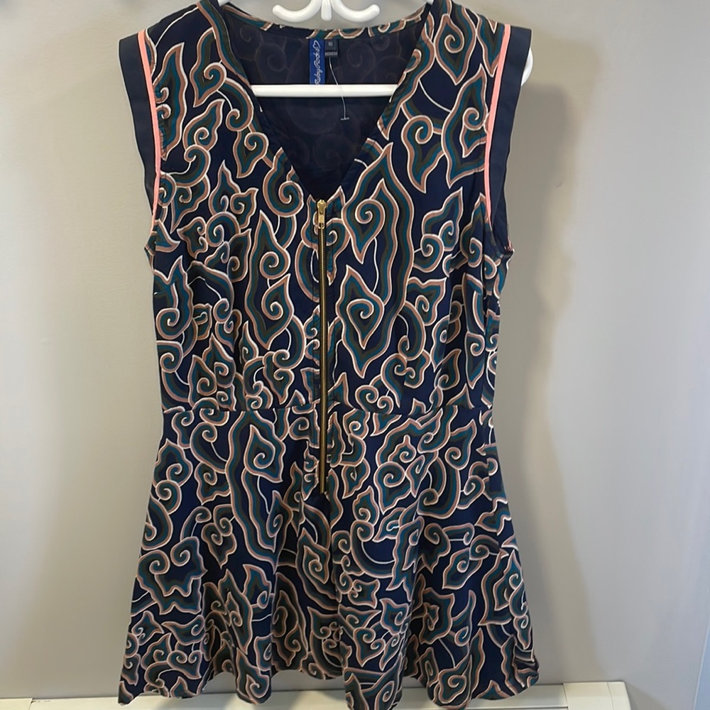 Ruby Rocks Zip Patterned Dress